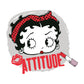 Betty Boop Lipstick Attitude Kids Sweatshirt-Betty Boop Shop