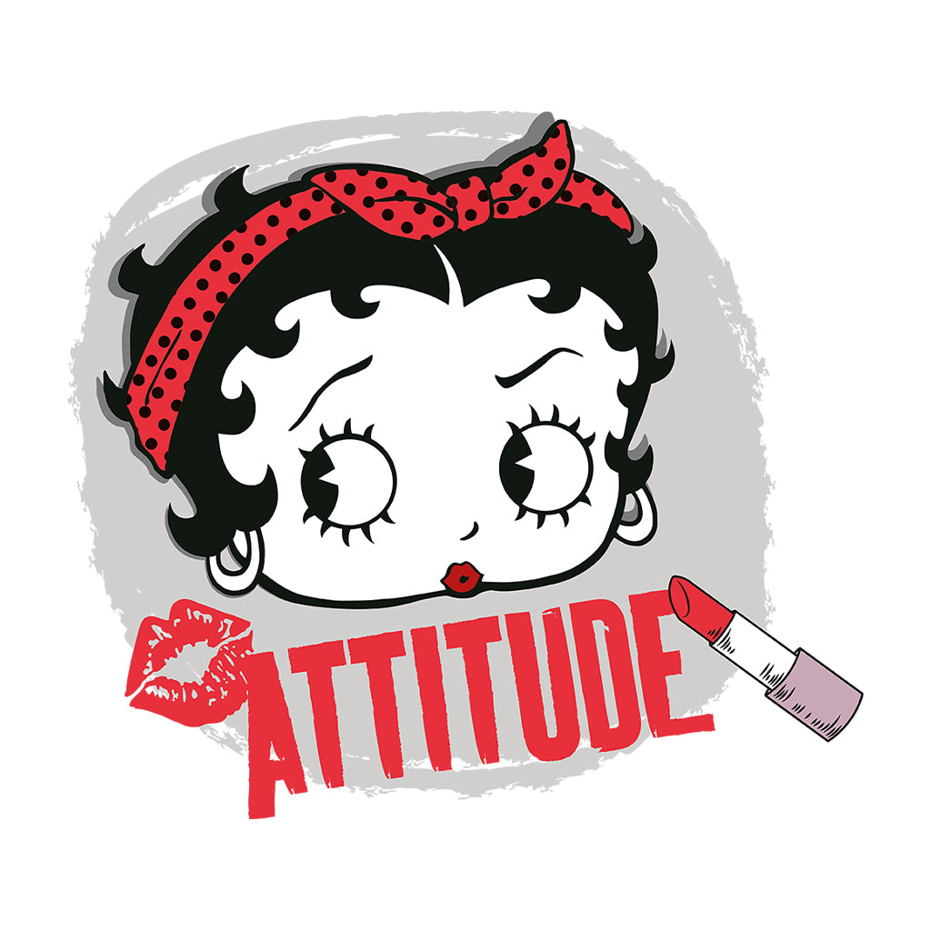 Betty Boop Lipstick Attitude Kids Sweatshirt-Betty Boop Shop