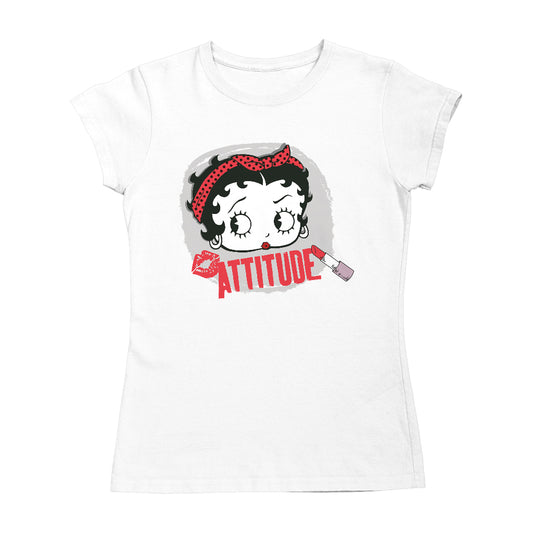 Betty Boop Lipstick Attitude Women's T-Shirt