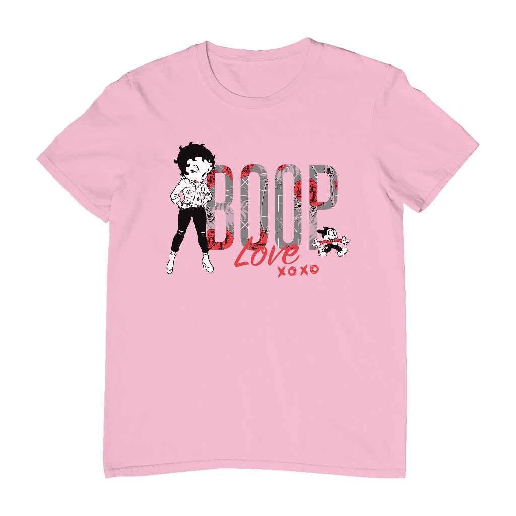 Betty Boop Love XOXO Bimbo Men's T-Shirt-Betty Boop Shop