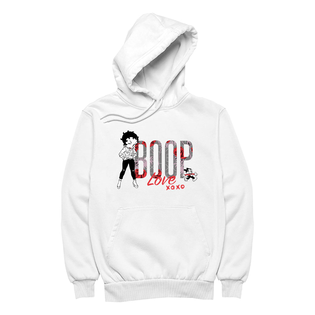 Betty Boop Love XOXO Bimbo Women's Hooded Sweatshirt