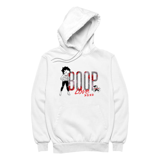 Betty Boop Love XOXO Bimbo Women's Hooded Sweatshirt