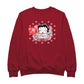 Betty Boop Ooh La La Lipstick Kisses Women's Sweatshirt-Betty Boop Shop
