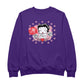 Betty Boop Ooh La La Lipstick Kisses Women's Sweatshirt-Betty Boop Shop