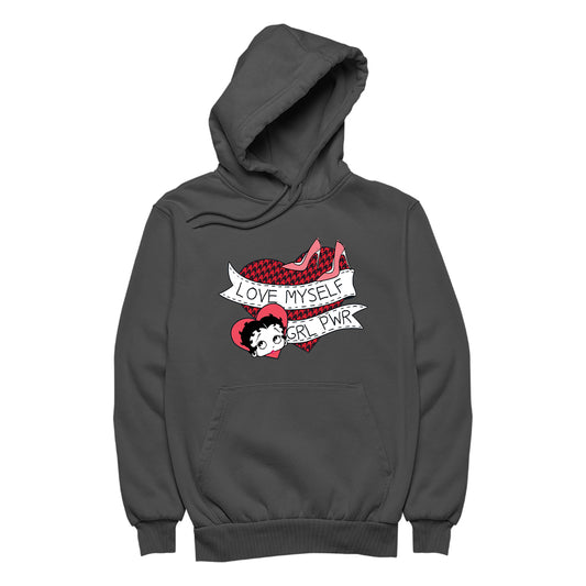 Betty Boop Love Myself Girl Power Women's Hooded Sweatshirt