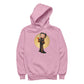 Betty Boop Pin-Up Night Gown With Pudgy Women's Hooded Sweatshirt-Betty Boop Shop