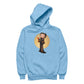 Betty Boop Pin-Up Night Gown With Pudgy Women's Hooded Sweatshirt-Betty Boop Shop