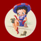 Betty Boop Pin-Up Squirrels & Nuts Kids Hooded Sweatshirt