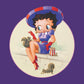 Betty Boop Pin-Up Squirrels & Nuts Kids Hooded Sweatshirt