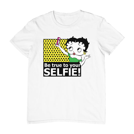 Betty Boop Be True To Your Selfie Men's T-Shirt