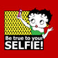 Betty Boop Be True To Your Selfie Kids T-Shirt
