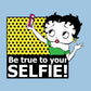 Betty Boop Be True To Your Selfie Kids T-Shirt