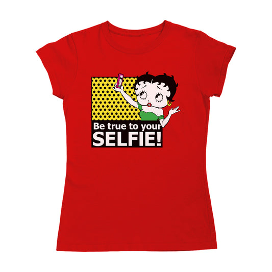 Betty Boop Be True To Your Selfie Women's T-Shirt