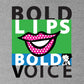 Betty Boop Bold Lips Bold Voice Pop Art Men's Sweatshirt