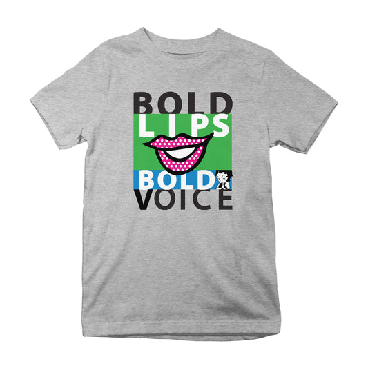 Betty Boop Bold Lips Bold Voice Pop Art Kids T-Shirt