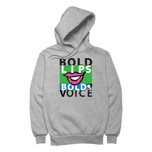 Betty Boop Bold Lips Bold Voice Pop Art Women's Hooded Sweatshirt