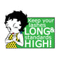 Betty Boop Keep Your Lashes Long & Standards High! Kids T-Shirt