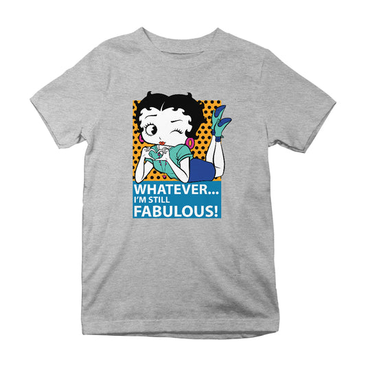 Betty Boop Whatever I'm Still Fabulous! Kids T-Shirt