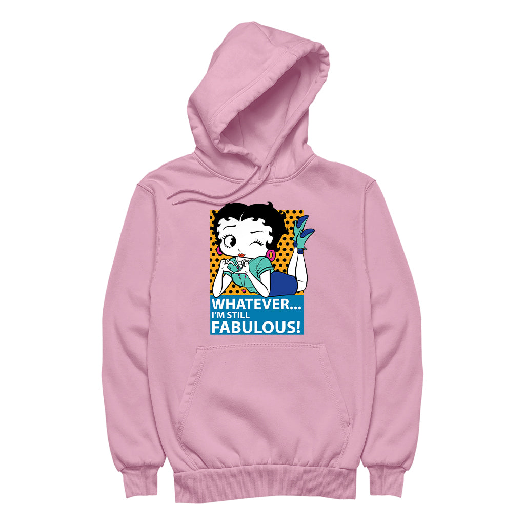 Betty Boop Whatever I'm Still Fabulous! Men's Hooded Sweatshirt