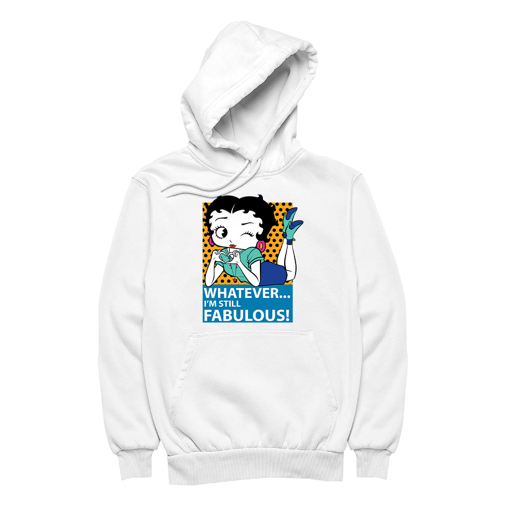 Betty Boop Whatever I'm Still Fabulous! Men's Hooded Sweatshirt
