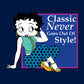 Betty Boop Classic Never Goes Out Of Style! Kids Hooded Sweatshirt