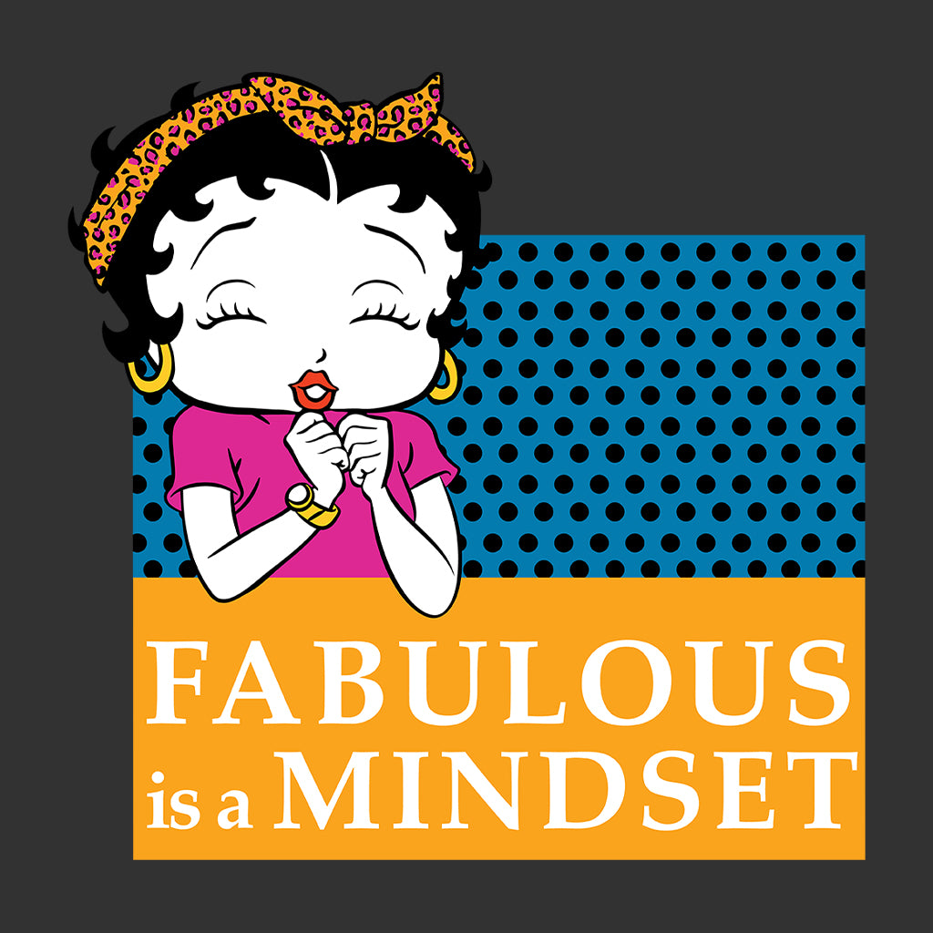 Betty Boop Fabulous Is A Mindset Kids T-Shirt