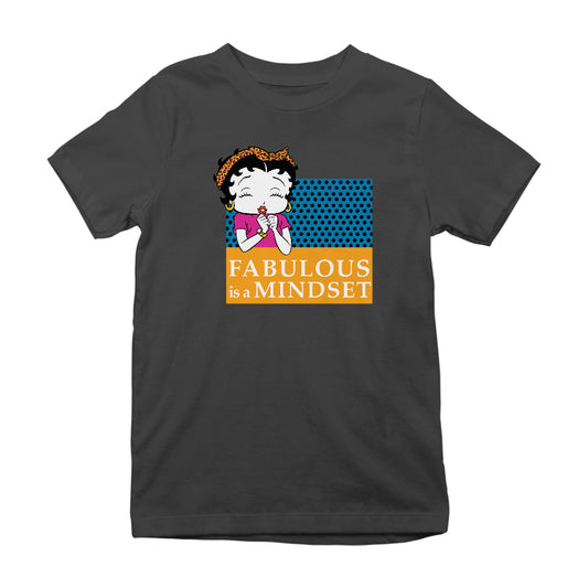 Betty Boop Fabulous Is A Mindset Kids T-Shirt