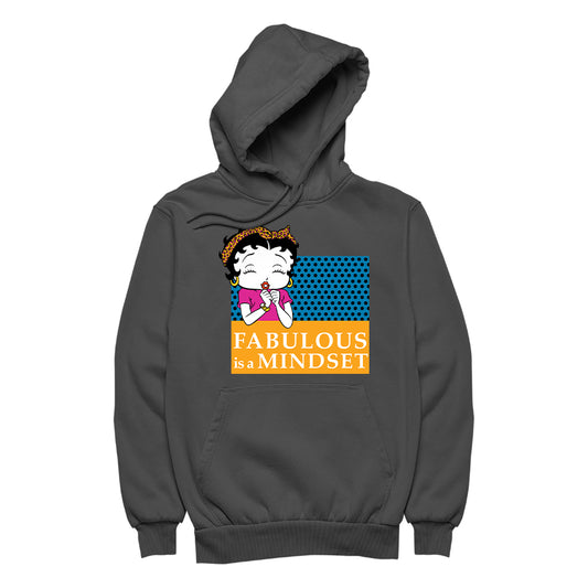 Betty Boop Fabulous Is A Mindset Men's Hooded Sweatshirt