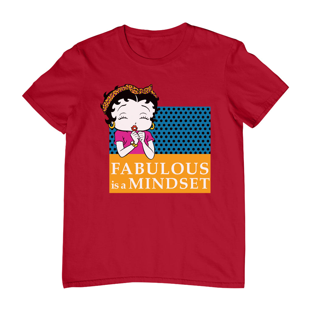 Betty Boop Fabulous Is A Mindset Men's T-Shirt