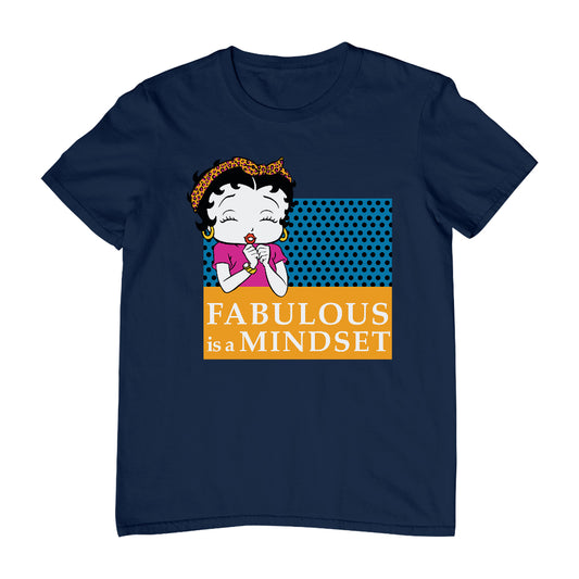 Betty Boop Fabulous Is A Mindset Men's T-Shirt