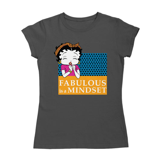 Betty Boop Fabulous Is A Mindset Women's T-Shirt