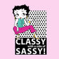 Betty Boop Classy With A Side Of Sassy! Kids T-Shirt