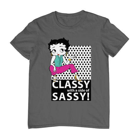 Betty Boop Classy With A Side Of Sassy! Men's T-Shirt