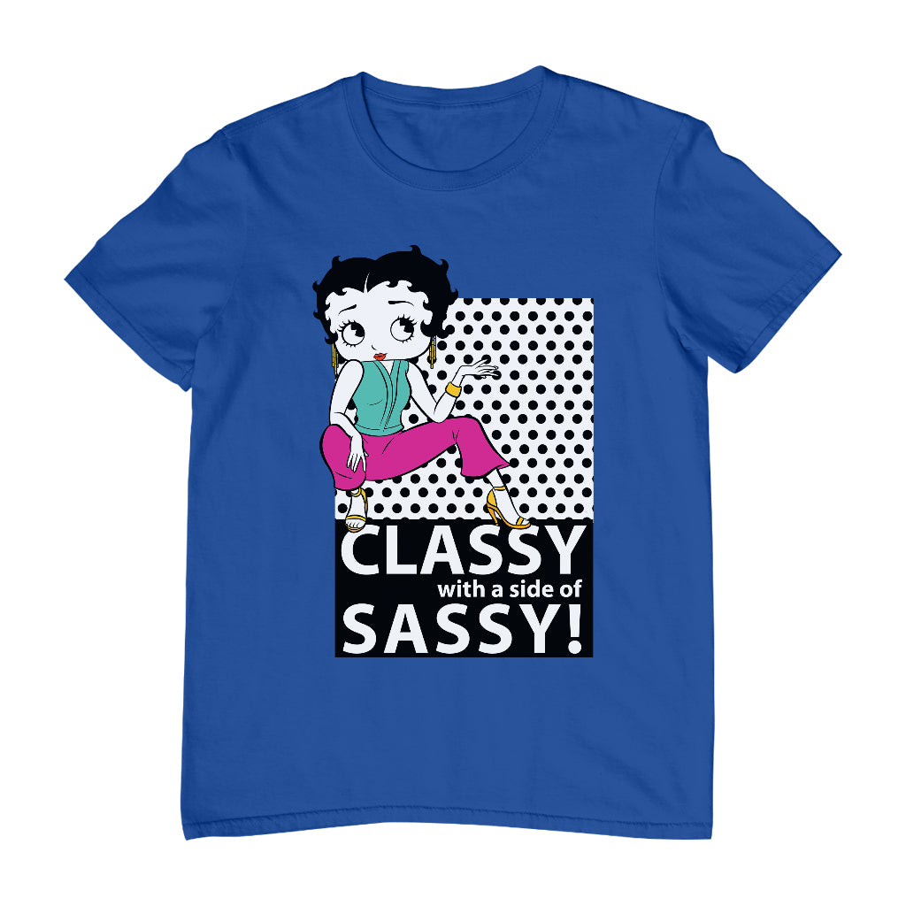 Betty Boop Classy With A Side Of Sassy! Men's T-Shirt