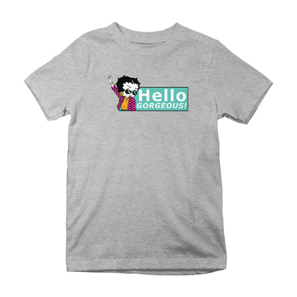 Betty Boop Hello Gorgeous! Kids T-Shirt