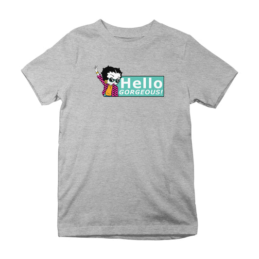 Betty Boop Hello Gorgeous! Kids T-Shirt