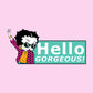 Betty Boop Hello Gorgeous! Kids T-Shirt