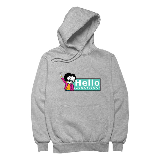 Betty Boop Hello Gorgeous! Men's Hooded Sweatshirt