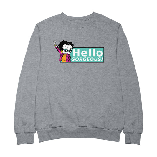 Betty Boop Hello Gorgeous! Men's Sweatshirt