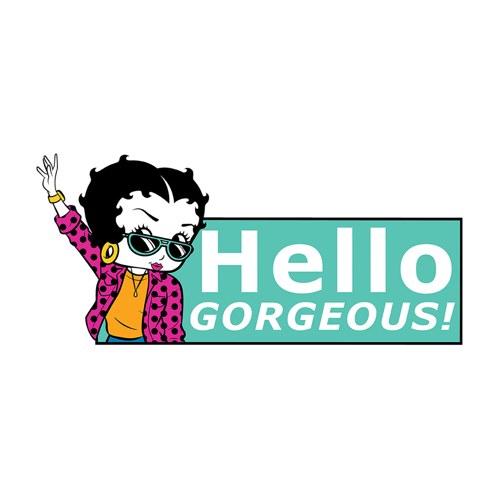 Betty Boop Hello Gorgeous! Kids T-Shirt
