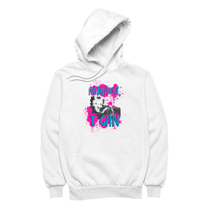 Betty Boop Actually, I Can Paint Splatter Men's Hooded Sweatshirt