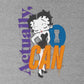 Betty Boop Actually, I Can Spray Paint Stencil Style Men's T-Shirt
