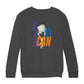 Betty Boop Actually, I Can Spray Paint Stencil Style Kids Sweatshirt