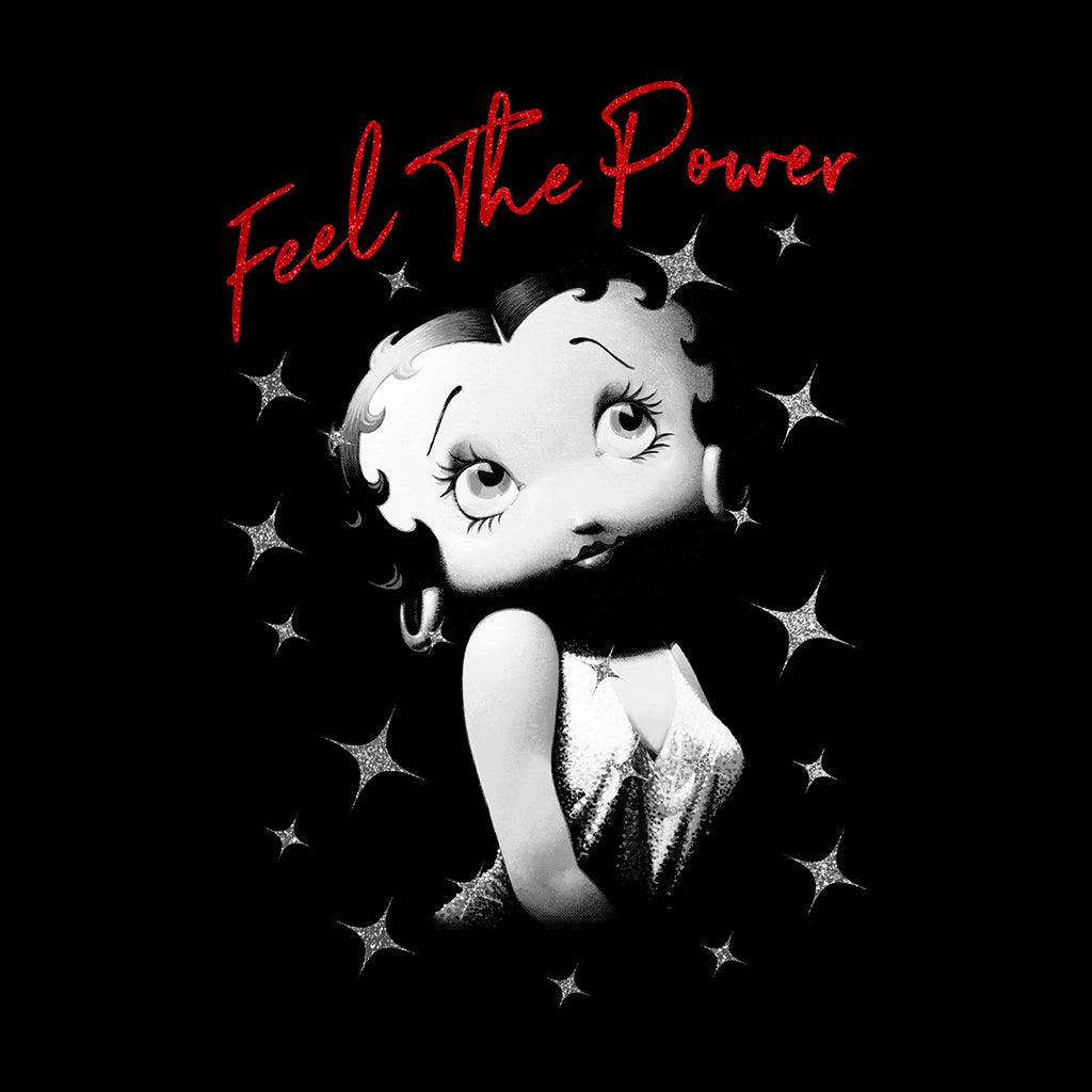 Betty Boop Pin-Up Feel The Power Kids T-Shirt
