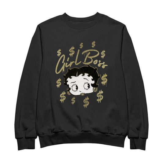 Betty Boop Girl Boss Betty Men's Sweatshirt