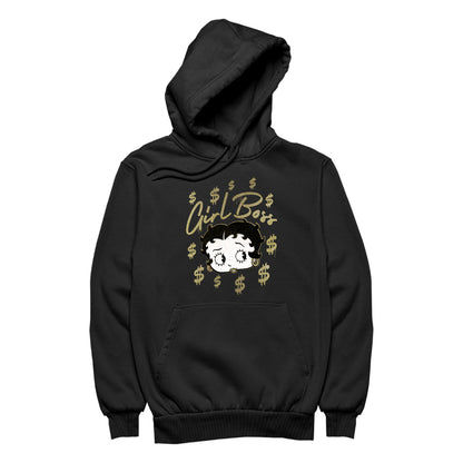 Betty Boop Girl Boss Betty Women's Hooded Sweatshirt