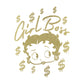 Betty Boop Girl Boss Dollar Signs Kids T-Shirt