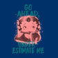 Betty Boop Pin-Up Go Ahead, Underestimate Me Kids Hooded Sweatshirt