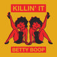 Betty Boop Pin-Up Killin' It Men's Sweatshirt