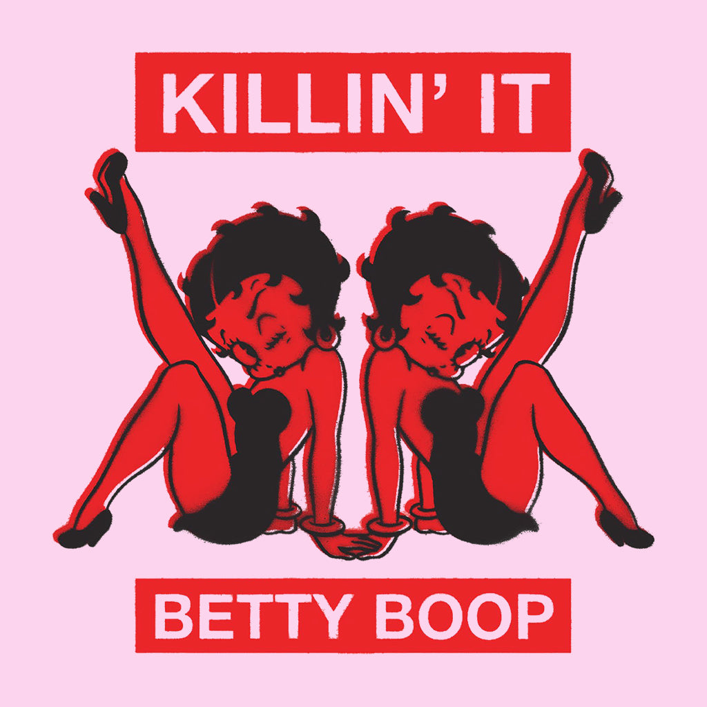 Betty Boop Pin-Up Killin' It Women's Sweatshirt